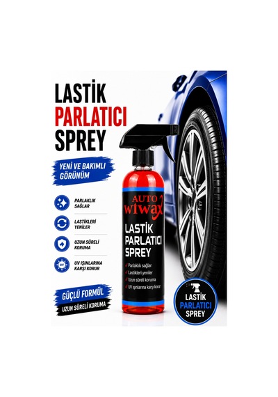 Profesyonel Lastik Parlatıcı 500 Ml Kalıcı Parlaklık