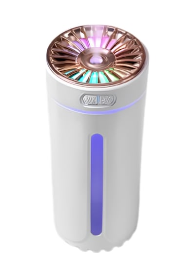 Araç İçi Hava Nemlendirici 5 Esans li Led Işıklı Usb Buhar Makinesi