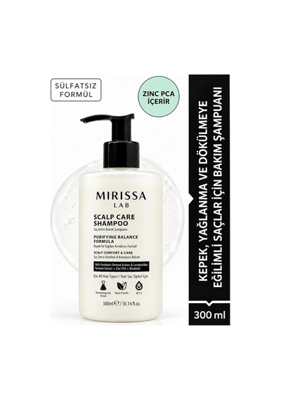 Scalp Care Şampuan, Kepek Ve Yağlanma Karşıtı, Zinc Pca, 300 Ml