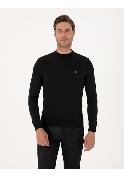 Pierre Cardin Erkek Siyah Kazak /triko 50314188-vr046 Siyah