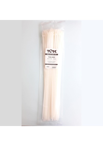Tork Beyaz Kablo Bağı 7.6X450