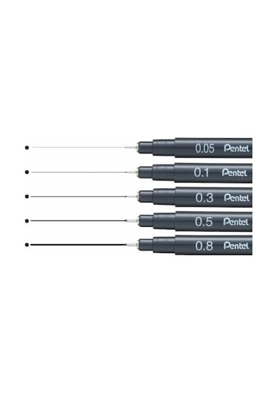 Pointliner S20p-3a, Fineliner, Siyah, Suya Dayanıklı Ve Solmaz, 0,3 Mm