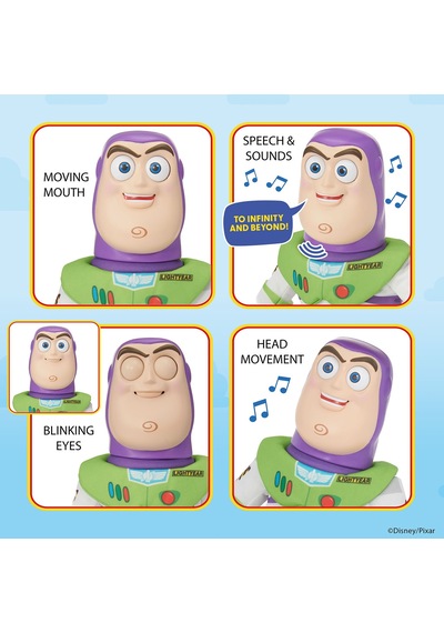 Toy Story Buzz Lightyear Elektronik Kukla 25 Cm Çok Renkli