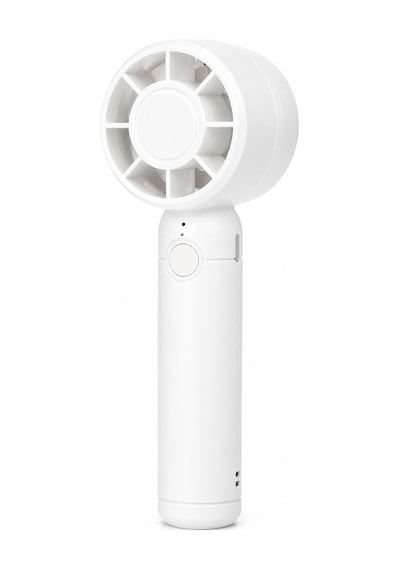 Turbo 3 Mod Şarjlı El Fanı 3 Kademe Seyahat Masaüstü Vantilatör Taşınabilir Mini Fan Beyaz F130