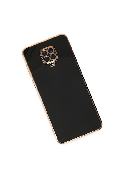 Gld-spt- Newface Xiaomi Redmi Note 9 Pro Kılıf Volet Silikon - Siyah