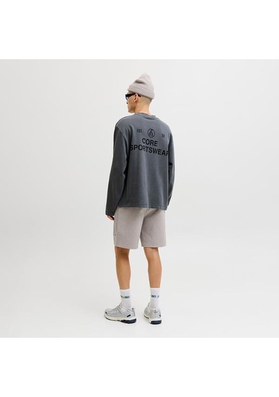 Jack&jones Gordon Base Sweat Short Erkek Gri Şort -gri