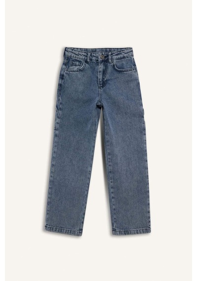 Defacto Carpenter Fıt Düz Paça Jean Pantolon Erkek Çocuk F9729a826spnm29 Yeşil-nm29