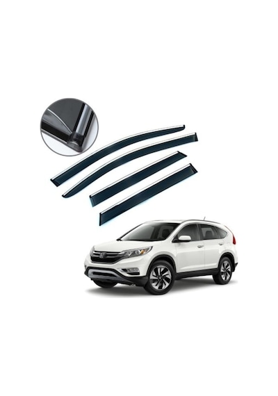 Honda Crv Krom Çıtalı Cam Rüzgarlığı 2013-2018