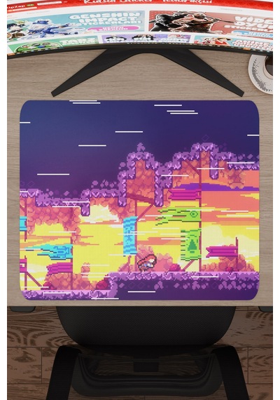 Celeste Kaymaz Dikişli Kauçuk Oyuncu Mousepad V5 - 48x40 Xl Gaming Mouse Pad Fare Altlığı
