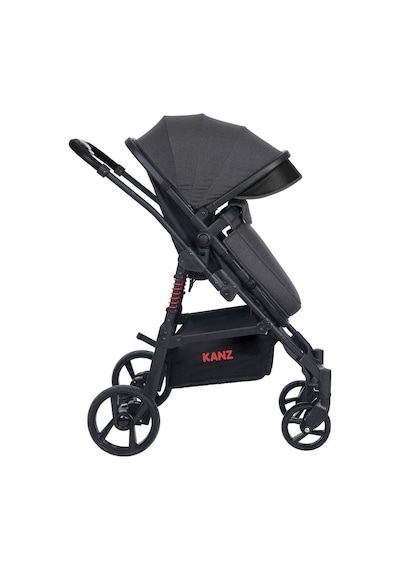 Kanz D-go Travel Sistem Bebek Arabası Siyah Antrasit - Siyah
