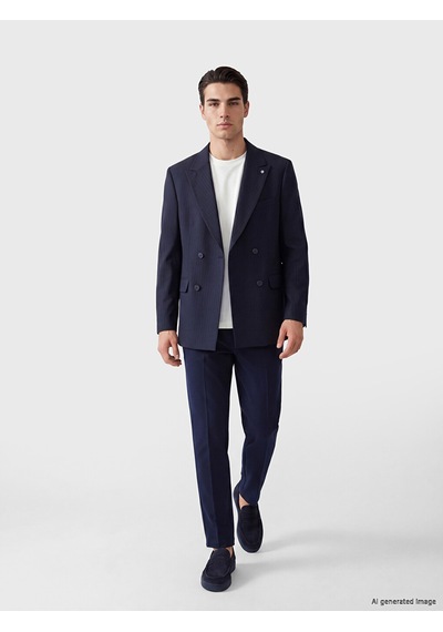 Lcw Busıness Lacivert Regular Fit Erkek Blazer Ceket