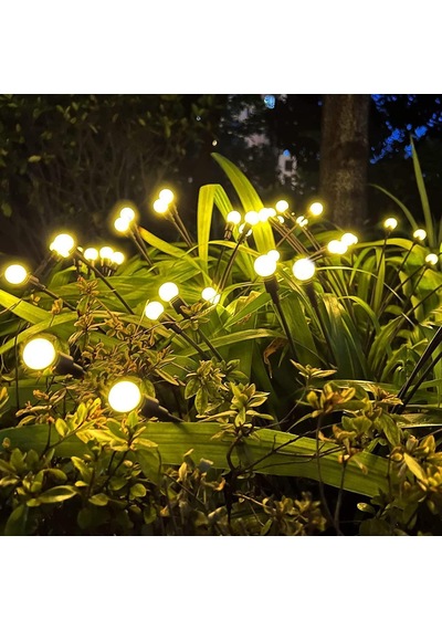 MİGHTY 2 Lİ PAKET 6 TOP YILBAŞI LED GÜNEŞ ENERJİLİ BAHÇE AYDINLAT