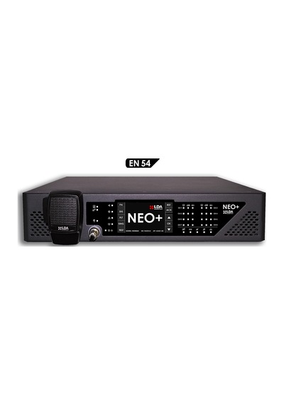 Lda Neo 8060+ En 54-16 Aes67 Acil Anons Santrali - 8 X 120w, Yedekli Çalışma