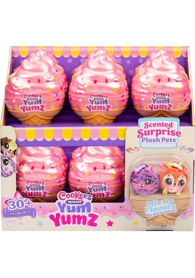 Cke05000 Cookeez Makery Yum Yumz Dondurma İkili Paket Kokulu Peluş Standart