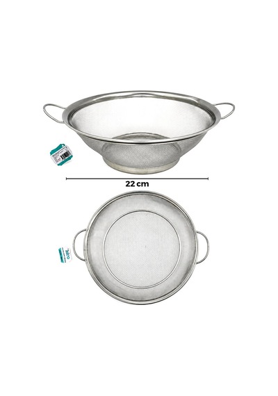 İbico Tel Sepet Süzgeç 22cm Metal Kulplu Diğer