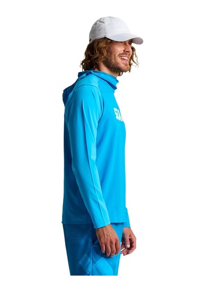 Slam Od Tech Hooded T-shırt W74 Mavi