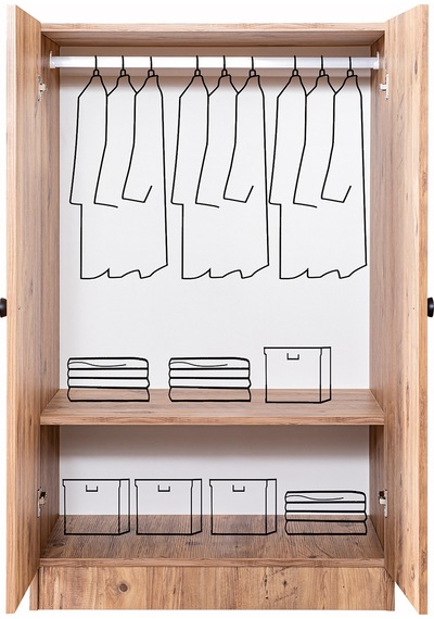 Ranza , Kaptan Ranza Karyola Dolap 90 X 190 CM