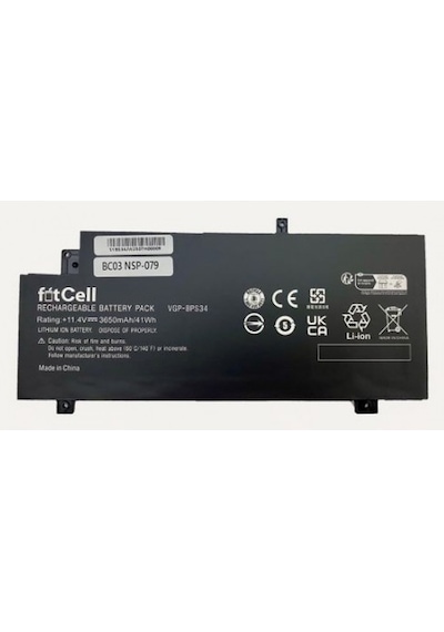 Fitcell Sony Svf15a1b4eb Svf15a1bcxb Uyumlu Notebook Batarya Pil