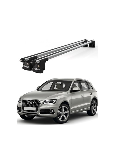 Trio-ıı Audi Q5 2012 Ve Sonrası Uyumlu Kilitli Ara Atkı 135cm Port Bagaj Tavan Barı