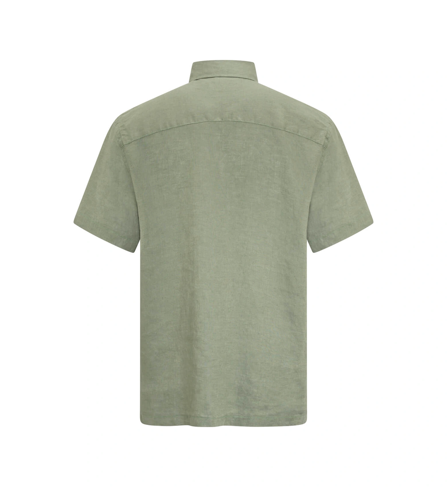 Hatemoğlu Haki Comfort Fit Düğmeli Yaka 100% Keten Kısa Kollu Gömlek 4112080 Hatemoğlu Haki Comfort Fit Düğmeli Yaka 100% Keten Kısa Kollu Gömlek 4112080