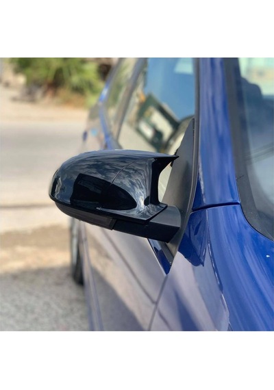 Ebal Otomotiv Vw Jetta Mk5 Batman Yarasa Ayna Kapağı Piano Black 2005-2010