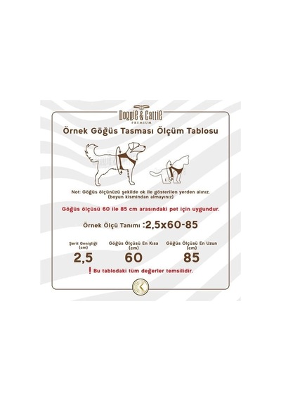 Doggie Konfor Dokuma Ronin Köpek Göğüs Tasması Xxxlarge Turuncu 3x75-85 Cm Çok Renkli