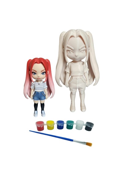 Kpop Mira Figürü 3d Baskı Boyama Seti