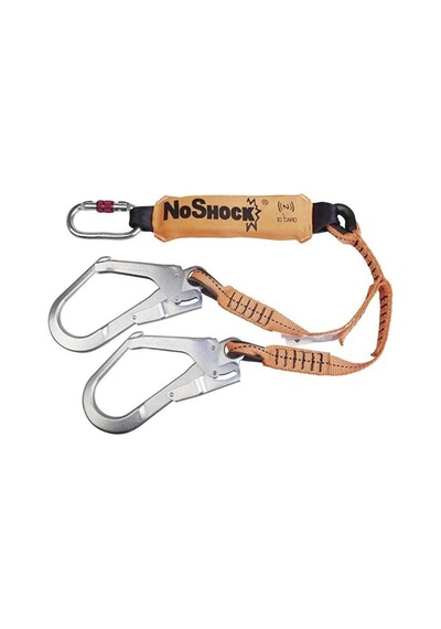 An213100cdd Şok Emicili Çift Bacaklı Halat Lanyard Çok Renkli