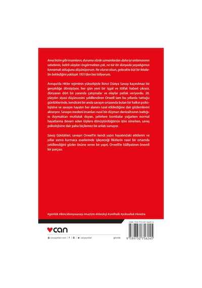 Savaş Günlükleri - George Orwell - Can Yayınları