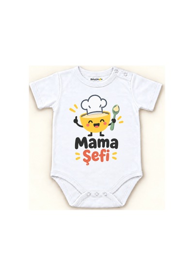 Babylimon Mama Şefi Beyaz Kısa Kollu Çıtçıtlı Bebek Zıbını Beyaz - Mama Şefi - 928161924 Beyaz - Mama Şefi Babylimon Mama Şefi Beyaz Kısa Kollu Çıtçıtlı Bebek Zıbını Beyaz - Mama Şefi - 928161924 Beyaz - Mama Şefi
