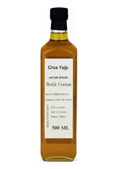 Aktar Diyarı Chia Yağı 500 ML