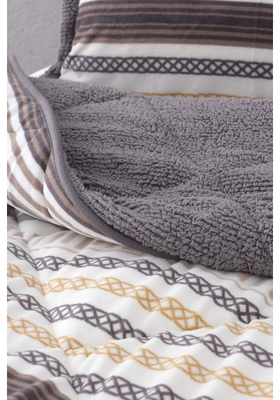 Merinos Comforter Luca Çift Kişilik Yorgan Seti - Sarı