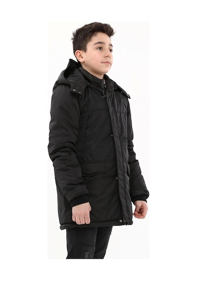 Erkek Çocuk Mont 51274 Siyah