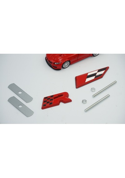 Seat R Cupra Leon İbiza Altea Ön Panjur Ve Bagaj Krom Metal 3M 3D