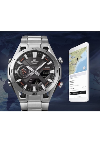 Casio Ecb-2300d-2adf Kol Saati Metalik