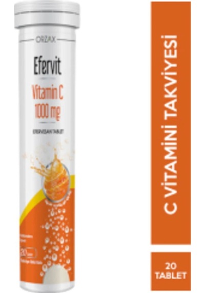 Efervit Vitamin C 1000 Mg 20 Tablet