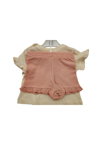 Babydoll 2li Takım Moon Pembe-12201 Pembe
