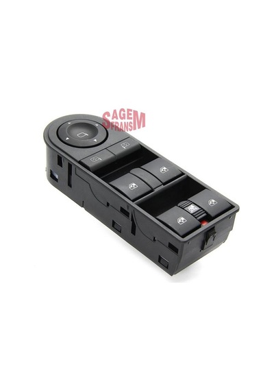 Sagem 400111 Cam Açma Düğmesi Dörtlü Astra H - Zafıra B Ön Sol 13228699