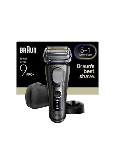 Braun Series 9 Pro+ Elektrikli Tıraş Makinesi, Islak Ve Kuru, Şarj Standı, 9615s 1 Saat