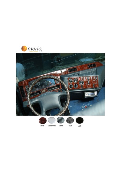 Meriç® Mercedes Actros Ön Torpido Kaplama 40 Parça 1996-2000 (530158273)