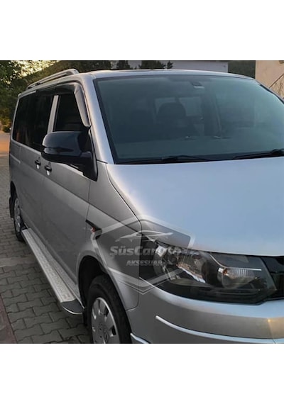 Vw Transporter T6 - T7 2010-2022 Uyumlu Batman Yarasa Ayna Kapağı Piano Black Abs Plastik 00 Şüscaroto Aksesuar