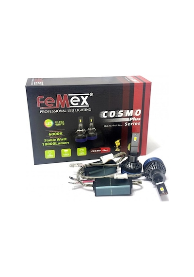 Femex Volkswagen Passat B5 1996-2000 Uzun Far Led Cosmo Plus H1