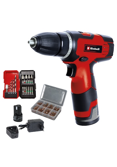 Einhell TC-CD 12-2 Li + 22 Akülü Vidalama Seti - 4514250