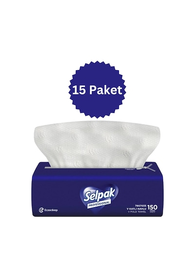 Selpak V Katlı Havlu Peçete 15 x 150'li