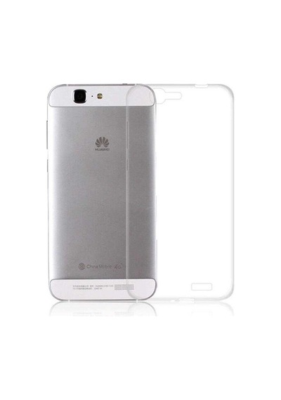 Kvy Huawei G7 Kamera Korumalı Süper Silikon Kılıf