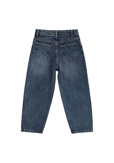 Civil Boys Baggy Kalıp 6-9 Yaş Pantolon - Mavi