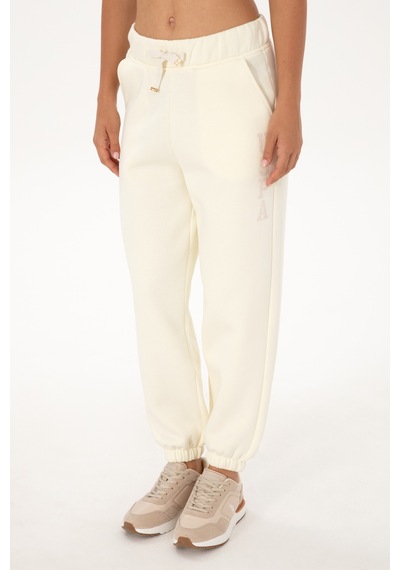 U.S. Polo Assn. Kadın Krem Jogger Eşofman Altı 50307736-VR256
