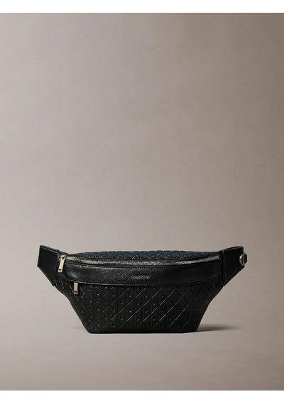 Calvin Klein Erkek Marka Logolu Günlük Kullanıma Uygun Siyah Bel Çantası Lv04d3205g Ub1