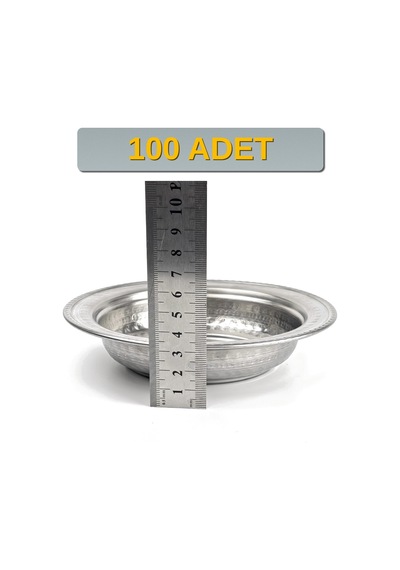 Binbir Trend 15 Cm Yanaklı Krom Çelik Cacık Ve Çorba Kasesi 270 Ml Lokanta, Restoran Ve Ev Tipi Kase -kase1511 100 Adet