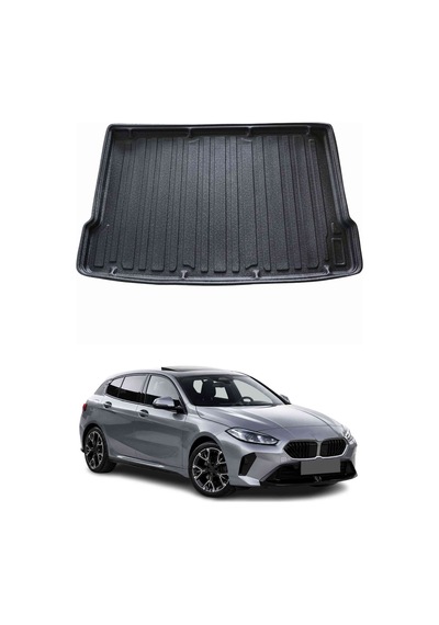 Bmw 1 Serisi F70 2024+ Uyumlu Araca Özel Kauçuk Tpe Bagaj Havuzu Siyah